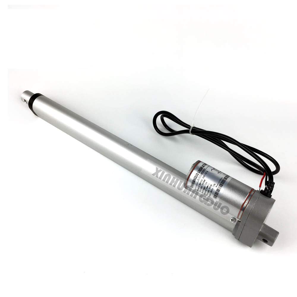 12V 24V 350mm/14inch Stroke 900N /198LBS Micro Linear Actuator